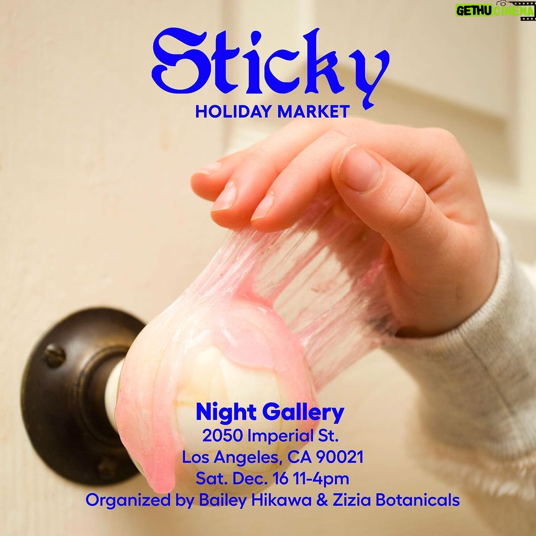Seth Bogart Instagram - I will have a bunch of matchbooks and lots more this Saturday in LA at STICKY Holiday Fair at @nightgallery . If you can’t make it there’s always stuff at www.wackywacko.com ALSO 🚨it’s the last 2 weeks to see my show in NYC at @fiermangallery 🚨 closes Dec 23. Sticky ✧˖°. a 1 day holiday market ✧˖° hosted @nightgallery organized by @baileyhikawa & @ziziabotanicals Saturday Dec. 16 11am - 4pm Night Gallery 2050 Imperial St., Los Angeles, CA 90021 Wheelchair accessible Free street parking We are bringing together our small community of LA brands that represent the sticky practice of art, design, and life. Featuring over 30 small businesses plus food, art and vinyl party jams by DJ @5hags Swing through, bring a friend or all of them. This is a free event, please RSVP via link in bio. RSVP link to paste: https://rb.gy/onjlpu Brands: @69us @affect.metals @baileyhikawa @bird_monet @bonnieclyde @botanicacimarron @clyde.world @copyghost_ @coqui__coqui @danbi.danbi.danbi @everybody.world @feeling__space @hellis2blurry @weensworld_ @leeann.huang @lenitabygrita @loamcandles @mare___la @meals.clothing @paperchasepress @rt.ceramics @sethbogartofficial @wackywacko @shop_mik_teeth @unearthen @yun______yu @ziziabotanicals Food & Drinks: @psychicwinesla @quickshotla @flowerheadtea @mortandbettys @eatdomi @gu_grocery DJ @5hags