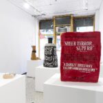 Seth Bogart Instagram - Installation shots from my show “Mondo Blondo Ceramica Sculpturo” up thru Dec 23 in NYC at @fiermangallery - go see it and send pix 😈 Inquiries - email david@fierman.nyc