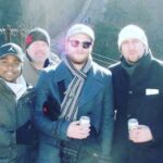 Seth Rogen Instagram - Throwback to the time I was at the Great Wall of China and literally nobody else was there except these American dudes who recognized me and then we drank beer together.