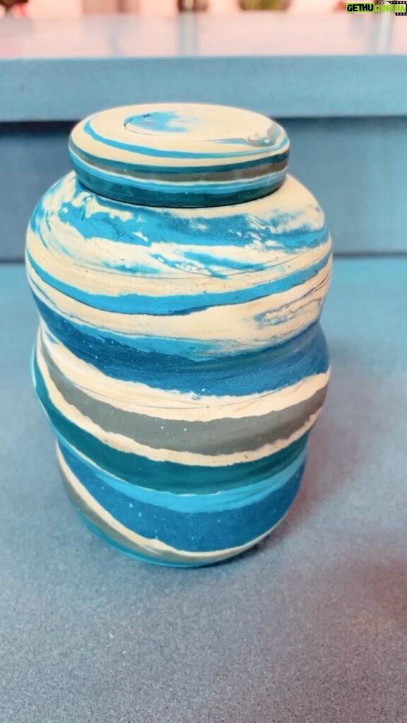 Seth Rogen Instagram - I made this little vase with a lid
