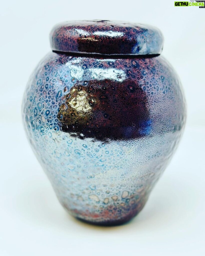 Seth Rogen Instagram - I made these vases and urns and then we did a Raku firing at @gbclayhousepasadena and the results are FUCKING COOL.