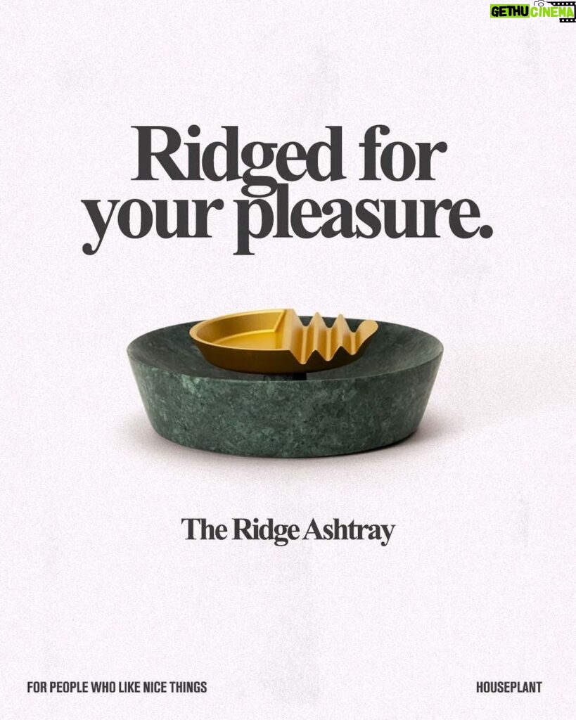 Seth Rogen Instagram - The lovely marble ridge ashtray will make you feel good. Sign up for access at Houseplant.com.