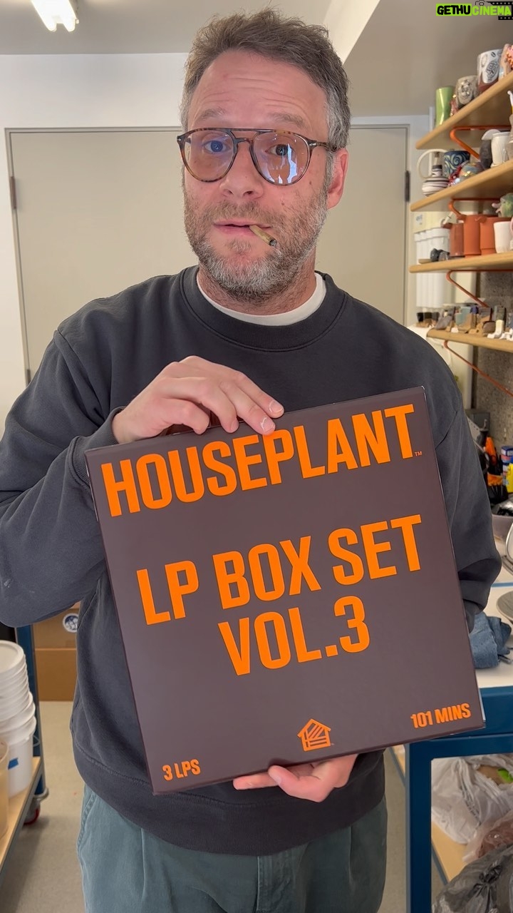Seth Rogen Instagram - How it’s Made. The Vinyl Box Set from Houseplant.
