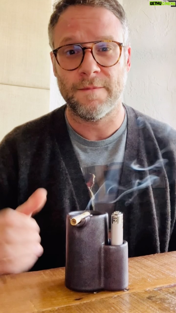 Seth Rogen Instagram - The Sidecar Ashtray from Houseplant is… everything you need! Available now!
