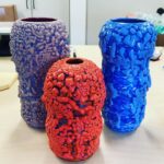 Seth Rogen Instagram - I made these vases and these glazes (and yes that rhymes in my head)