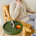 Seth Rogen Instagram - The new Olive Green Side Table Ashtray. Available now at Houseplant.com