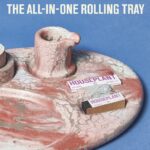 Seth Rogen Instagram - The All in One Rolling Tray has a grinder, a paper and filter holder, a large surface and a lovely ashtray. I tested this for a year before we sold it! I LOVE THIS. Available on our website.