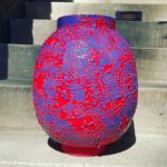 Seth Rogen Instagram - I made this giant gloopy moon jar.
