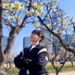 Seungkwan Instagram - April shower🩵