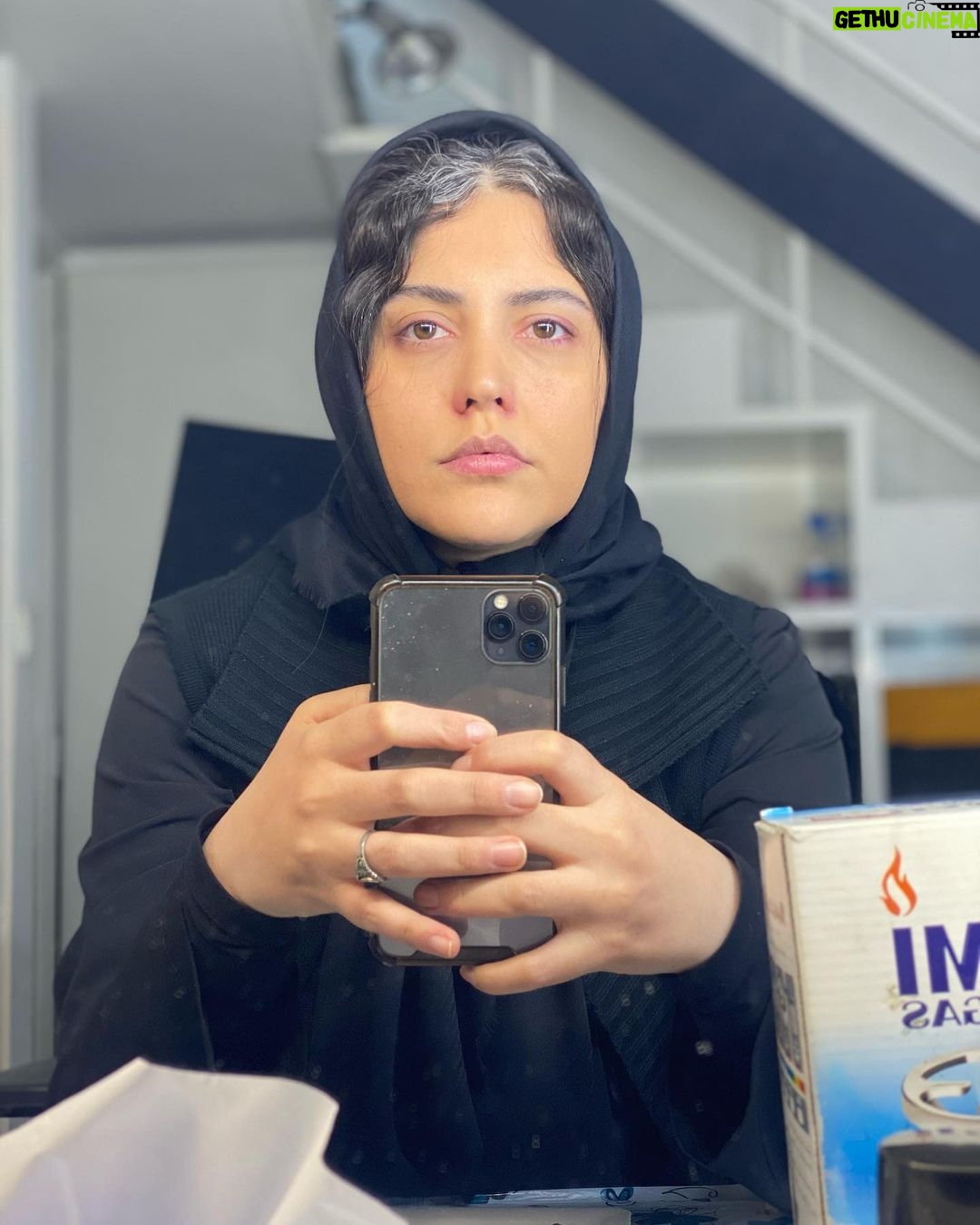 Shabnam Ghorbani Instagram - مرضیه مردبازنده طراح گریم شهرام خلج