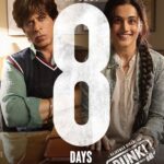 Shah Rukh Khan Instagram – Hardy hai ready..
Uski girl-wali friend Manu ke saath ..

Apne dost, bhai, behen, family ko free rakho… 
Le kar aa jao sabka pakad ke haath,
Bas din bache hai aath!

8 Days To Go For #Dunki