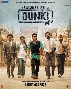 Shah Rukh Khan Instagram - Hum bilkul usi tarah dikh rahe hain jaise Raju sir ne apne “Ullu ke patthon” ko imagine kiya tha….
Inke baare mein bahot kuch share karna abhi baaki hai…

The #DunkiDrop1 is out now.

#Dunki releases worldwide in cinemas this Christmas 2023.
