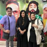Shahin Taslimi Instagram - شب گذشته به اتفاق دوستان خوبم مازیار لرستانی، سارا خوئینی‌ها، الیکا عابدینی و محمد رضا اکبری به دیدن نمایش بر باد رفته در تئاتر حافظ نشستیم💞 جای دوستانِ دیگر خالی💜 از تئاتر حمایت کنیم❤️