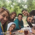 Shahin Taslimi Instagram - پشت صحنه سریال درد سر های عظیم که این روزها از شبکه ifilm پخش میشود # شهین- تسلیمی #جوادعزتی #النازحبیبی # بازیگر # برزونیکنژاد #بهاره_افشاری # فیلم # سریال #دردسرهای_عظیم #اميرغفارمنش