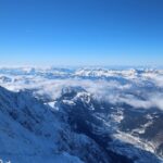 Shalom Brune-Franklin Instagram – I may have had to choose between operating my camera or feeling my fingers, but wow it was worth it. It’s always magic hour on Mont-Blanc 🏔❄️