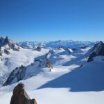 Shalom Brune-Franklin Instagram – I may have had to choose between operating my camera or feeling my fingers, but wow it was worth it. It’s always magic hour on Mont-Blanc 🏔❄️