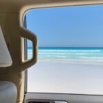 Shalom Brune-Franklin Instagram – Beach drive + swim + picnic = 🥲 Lucky Bay