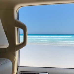 Shalom Brune-Franklin Instagram - Beach drive + swim + picnic = 🥲