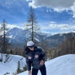 Shalom Brune-Franklin Instagram - The best time 🥹 Dolomiti, Italy