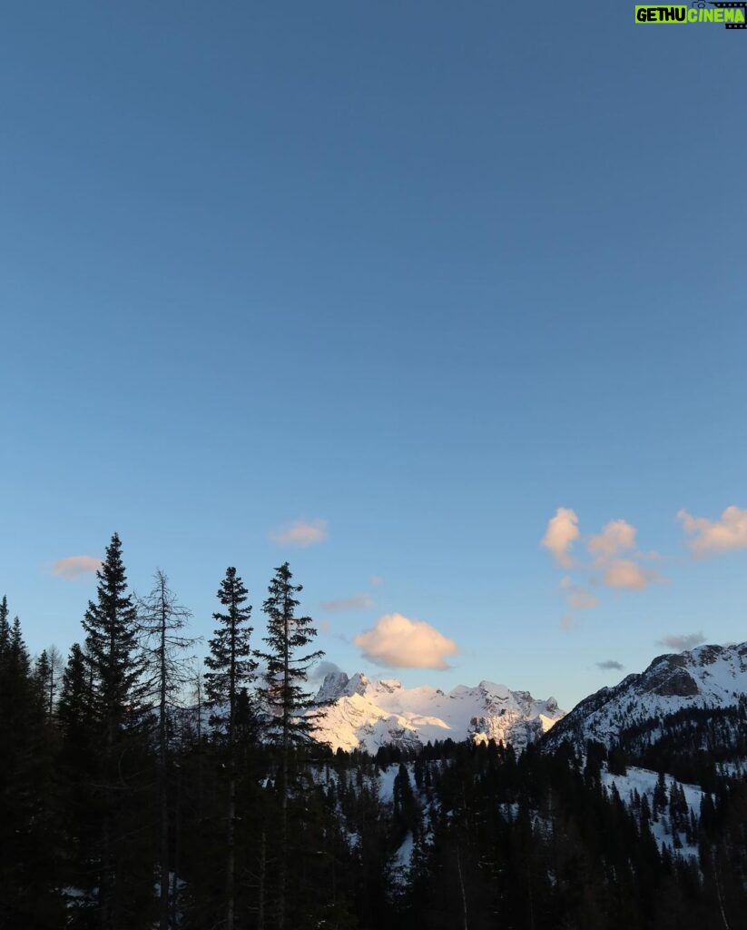 Shalom Brune-Franklin Instagram - The best time 🥹 Dolomiti, Italy