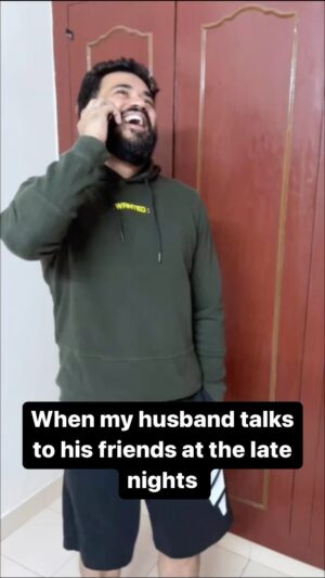 Shambhavy gurumoorthy Instagram - Husband வேதனைகள் 😣😣 |  Sam & Prasi ♥️♥️

#sam&prasi #wifeandhusband #realcouple #reels #instagood #instafamous #tamilcouple #lovetoday #wifeatrocities #husbandparithabangal