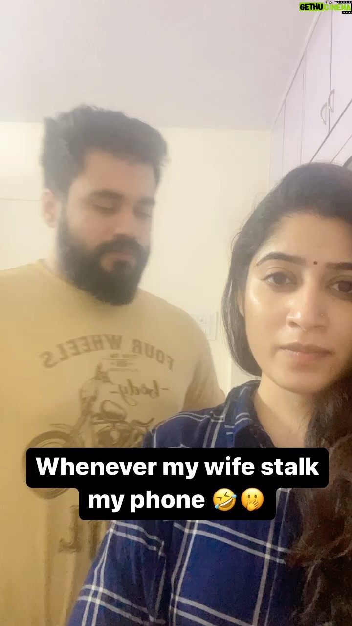 Shambhavy gurumoorthy Instagram - Love today vibes💕 #tamilreels #lovetoday #trendingreels #feelkaroreelkaro #instagram #instamood #ınstadaily #sam&prasi #tamilmovie #tamilcinima #tamilcouples #tamilcomedyreels #husbandandwife #funtimes #pradeepranganathan