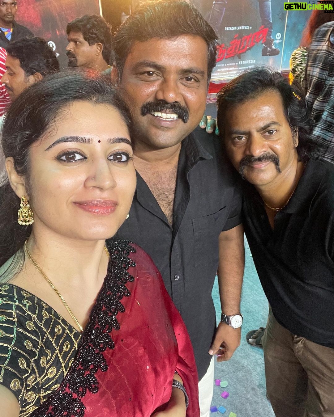 Shambhavy gurumoorthy Instagram - At rudhran audio and trailer launch event ❤️ #trending #instagood #instalike #samandprasi #instadaily #trendingtopic #rudhranaudiolaunch #rudhranmovie #suntv #geminitv #positivevibes #bestday