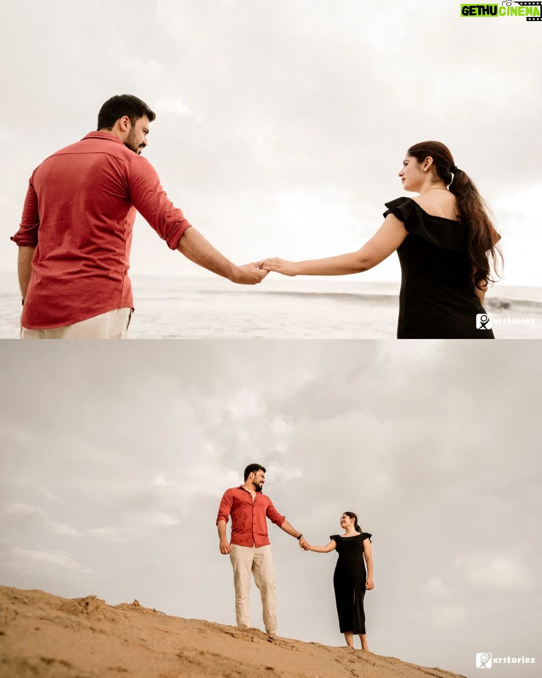 Shambhavy gurumoorthy Instagram - Let's hold each other so tight, sometimes with spaces and sometimes without spaces... . For booking contact. +918667226863 ✉️ info@xrstoriez.com . #xrstoriez_ #couple #couplegoals❤ #outdoors #outdoorphotography #couplegoals #weddingoutdoor #weddingcouple #weddingsutra #ezwed #weddingwows #southwedding #outdoorwedding #chennai Kovalam Beach