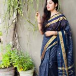 Shambhavy gurumoorthy Instagram - Saree is not an outfit !!! It’s a power and an identity of an culture 🌺 This beautiful saree is from : @knotnthreads 💙 #sareelove #trending #instafashion #instagood #instamood #instalike #sareefashion #traditionalwear #traditional #loveyourself #beingconfident Chennai, India