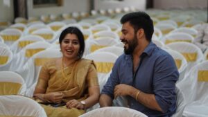 Shambhavy gurumoorthy Instagram - Happy 2nd year anniversary to the beautiful girl who made my last two years the most beautiful time, be together forever, my Kannamma ❤️🧿

#samandprasi #weddingday #anniversary #husbandandwife #weddinganniversary #bestdayever #lifeforever #wife #instagood #instafamous #instalike #actress #trending #trendingcouples👫 #trendingpost #instapost #youtuber