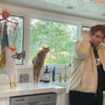 Shane Dawson Instagram - He always catches me contemplating. Also I’m aware my sweater looks like a couch and I’m comfortable with that.