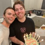 Shane Dawson Instagram - I call this photo series “PLEASE DON’T TURN THE CAKE AROUND I ALREADY F‼️KED IT UP”. Brought to you by my skills from childhood when I would carve out chunks of cake in the fridge and blame it on the RATS in the walls. Some things never change ❤️🎂🐾 ps. thanks for all the birthday love yesterday! It was the sweetest way to start out the year. I appreciate it so much :,))