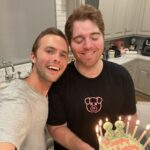 Shane Dawson Instagram - I call this photo series “PLEASE DON’T TURN THE CAKE AROUND I ALREADY F‼️KED IT UP”. Brought to you by my skills from childhood when I would carve out chunks of cake in the fridge and blame it on the RATS in the walls. Some things never change ❤️🎂🐾 ps. thanks for all the birthday love yesterday! It was the sweetest way to start out the year. I appreciate it so much :,))