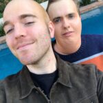 Shane Dawson Instagram - Happy 4 year anniversary to my best friend. I can’t wait to marry you when things are a little safer 🐷❤️🐒