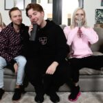 Shane Dawson Instagram - In honor of my merch restocking here’s some of my favorite outtakes from the photoshoot day :)) from me looking like a slime killer, to morgan looking like a damn supermodel, to Jeffree stealing Andrews camera to take pictures of his crotch. It truly was one of the most fun days I’ve ever had. :,) ❤️ (merch restock link in bio)