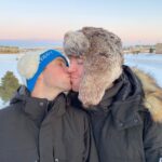Shane Dawson Instagram - Get a guy who looks down at you like that when you pop a snow tube with your ass ❤️❄️
