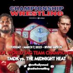 Shane Veryzer Instagram - Tonight in Irvine CA! TMDK take the heeeaaaaat baby! Check @unitedwrestlingnetwork @cwfhollywood for more details!