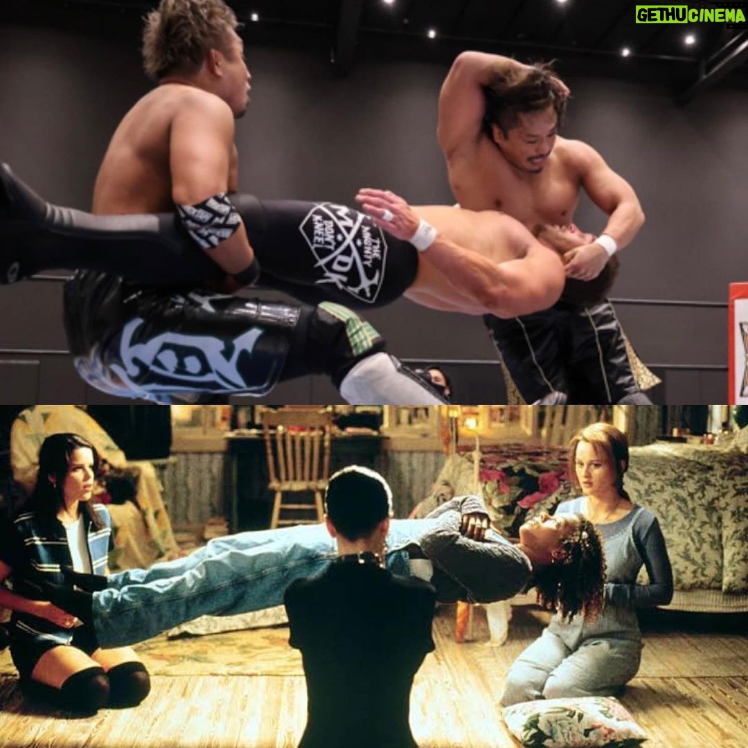 Shane Veryzer Instagram - Same energy... #njpw #tmdk @mikeynicholls #thecraft #lightasafeather #stiffasaboard