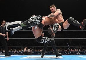 Shane Veryzer Instagram - 2023 starting with a bang!
(Get it? Cause that's the noise tanks make)
((And this move is called the tank buster))
(((Get it now?)))
#TMDK #wk17 #njpw