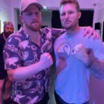 Shane Veryzer Instagram - @theauntydonnagallery are so fucking good live! (And on YouTube and Netflix) Also @brodenkellyismyname is a beefcake! At least 6'2 and 230lbs of pure manbeast! The Montalban