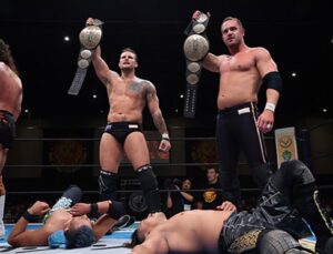 Shane Veryzer Instagram - Visions of the future.
Leave em laying. 
#highwaytohell #tmdk #njpw