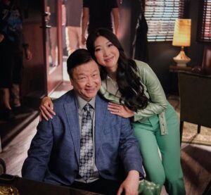 Shannon Dang Instagram - 🤍 Everyone's favorite onscreen Dad. Happy Birthday Baba Tzi 🤍 @tzima8  @cw_kungfu @warnerbrostv #cwkungfu Circa 2006 for a film called "Baby". (No I was not Soo Yung in Rush Hour 🤣)
