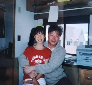 Shannon Dang Instagram - 🤍 Everyone's favorite onscreen Dad. Happy Birthday Baba Tzi 🤍 @tzima8  @cw_kungfu @warnerbrostv #cwkungfu Circa 2006 for a film called "Baby". (No I was not Soo Yung in Rush Hour 🤣)