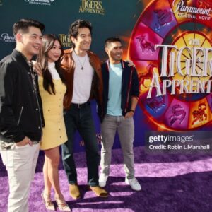 Shannon Dang Instagram - When your TV Mom @khenghua and your IRL little cousin @brandonsoohoo happen to be playing the sweetest, kickass family duo on @tigersapprentice for @paramountplus ! Watching their hard work and talent bring so much LIFE to their animations was pure joy🤍🫶🏼🤍 And @leahmlewis and @shrrycola also holding it down up there?! Stacked. Can't wait for everyone to see this fun, heartfelt movie starting Feb 2nd on @paramountplus . #tigersapprentice #paramountplus #lunarnewyear