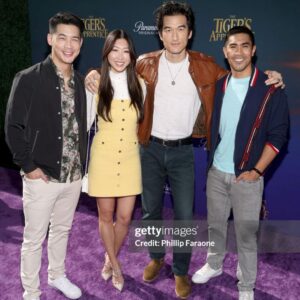 Shannon Dang Instagram - When your TV Mom @khenghua and your IRL little cousin @brandonsoohoo happen to be playing the sweetest, kickass family duo on @tigersapprentice for @paramountplus ! Watching their hard work and talent bring so much LIFE to their animations was pure joy🤍🫶🏼🤍 And @leahmlewis and @shrrycola also holding it down up there?! Stacked. Can't wait for everyone to see this fun, heartfelt movie starting Feb 2nd on @paramountplus . #tigersapprentice #paramountplus #lunarnewyear