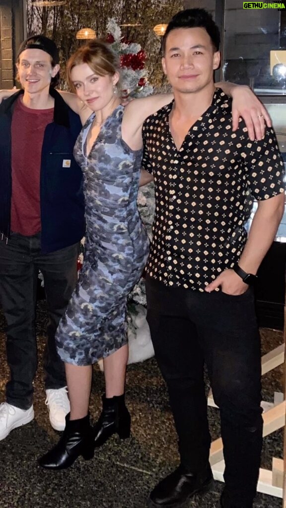 Shannon Kook Instagram - Late post alert: This was the first & last @cw_nancydrew season wrap party. Some scheduling conflicts didn’t allow for ‘Grant’ to make a return during the final season, but I had such a wonderful experience with this entire cast & crew, and am very thankful I got to be at the send off celebration to say farewell to this show, the cast & crew, and one of my favorite characters thus far - ‘Grant’. Thanks for welcoming me ☺ #nancydrew #nancydrewcw #thehardyboys Downtown Vancouver
