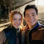 Shannon Kook Instagram - It’s not often you arrive on a set to be welcomed by a big run up hug from the lead @kennedymcmann as your introduction! Which is a fitting metaphor for my refreshing experience joining the cast of @cw_nancydrew 😊 Tonight is a big episode for “Grant”. Hope to catch you with episode 12 #TheTrailOfTheMissingWitness Vancouver, British Columbia