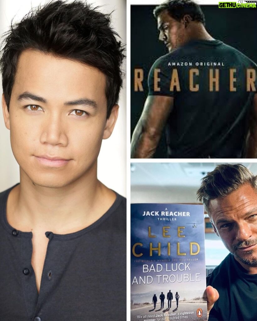 Shannon Kook Instagram - Rounding out the #REACHER S2 cast with some ‘Bad Luck & Trouble’ in the 110th Special Investigator Unit. Looking forward to bringing you Major #TonySwan & the Special Investigator Task Force on @amazonstudios. Shoutout to my man @lukebilyk - glad I get to do this with you again 🎬 @reacherprimevideo @primevideo @amazonstudios @skydance @paramounttelevisionstudios