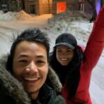 Shannon Kook Instagram - “We’re back b❄️tches!” Reunited & shooting an action film with @marieavgeropoulos 🧿 Hi Winnipeg 🙋🏻‍♀️🙋🏻‍♂️ #netflixcanada #marieavgeropoulos #shannonkook #the100 #octavia #octaviablake #jordanjaspergreen #winnipegfilm #canadianfilm #kingofkillersmovie Winnipeg, Manitoba