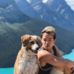 Shannon Kook Instagram - Beginning a Summer full of traveling 💛. Taking in the mountains and magic of Banff with loved ones at the moment. Vancouver Island, South Africa, Mauritius and DC are also on the agenda. Thankful to take a few months during the Hollywood writers strike and fill my soul reconnecting to my roots, family, and a journey of some self-discovery. Peyto Lake Lookout-Banff Nat'l Park